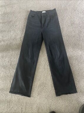 The Drop Wide Leg Jeans blue black size 26 - Women